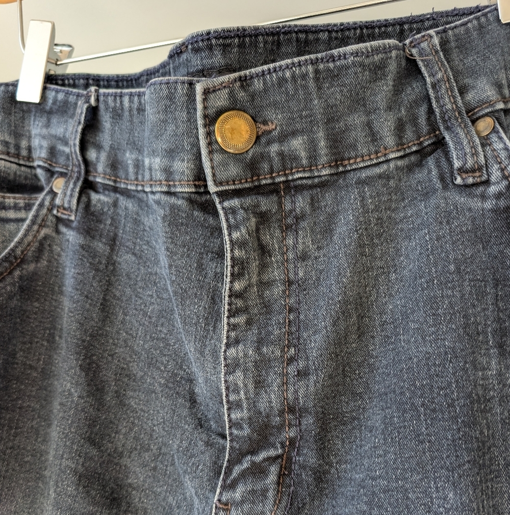Britches Men's Jeans Relaxed Fit Dark Blue Size 40 X 36 Tall Plus Size - Picture 3 of 8